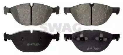 Комплект тормозных колодок, дисковый тормоз SWAG купить